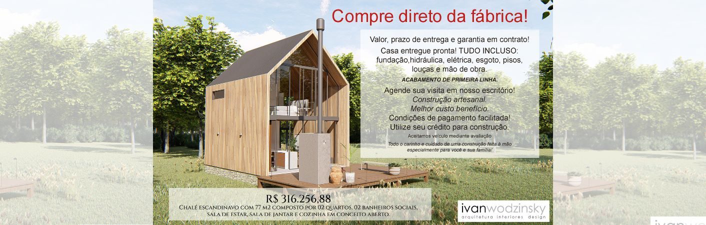 Casas Paraná - Especializado em casas pré-fabricadas - Porto Alegre